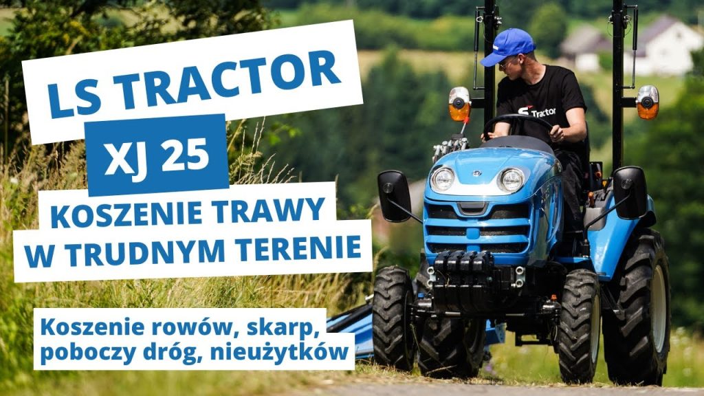 LS Tractor XJ 25 + kosiarka bijakowa na wysięgniku :: LS-Traktor.pl