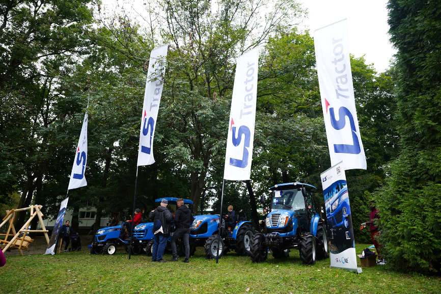 LS Tractor na XVIII Jesiennej Giełdzie Ogrodniczej w Boguchwale