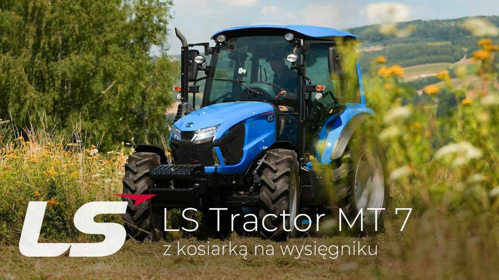 LS Tractor MT 7.101 z kosiarką bijakową na wysięgniku :: LS-Traktor.pl