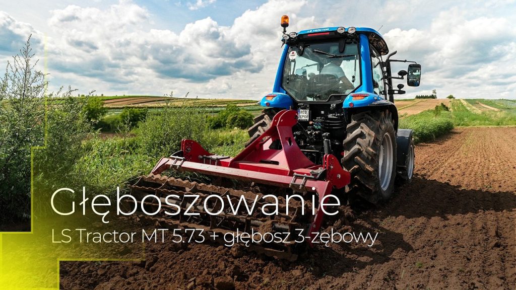 LS Tractor MT 5.73 + głębosz 3-zębowy :: Traktor.com.pl