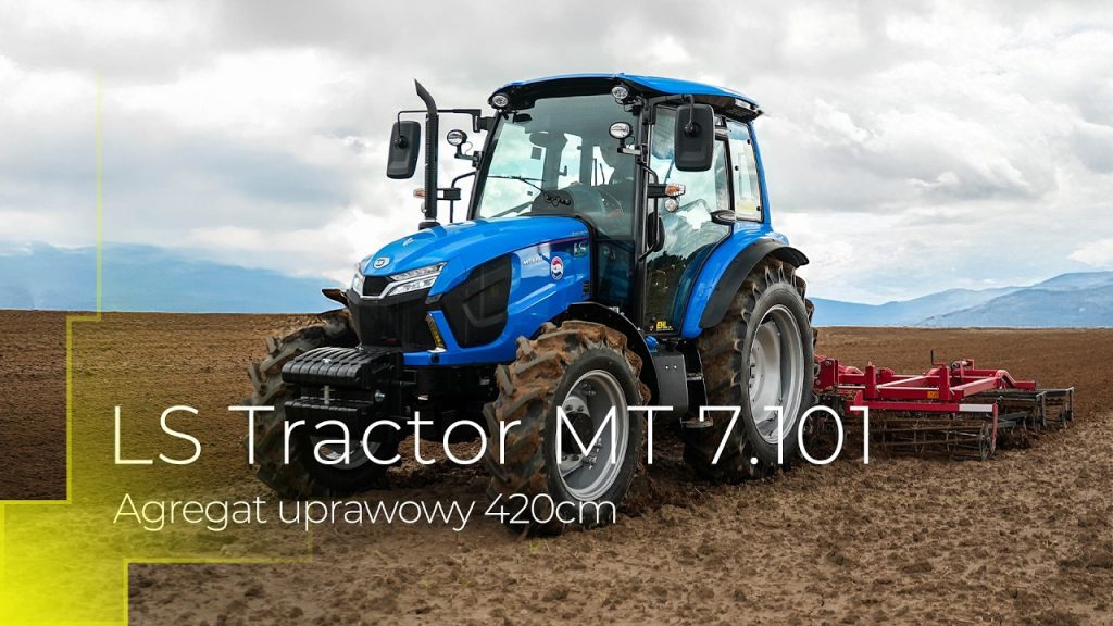 LS Tractor MT 7.101 + agregat uprawowy 420cm :: Traktor.com.pl