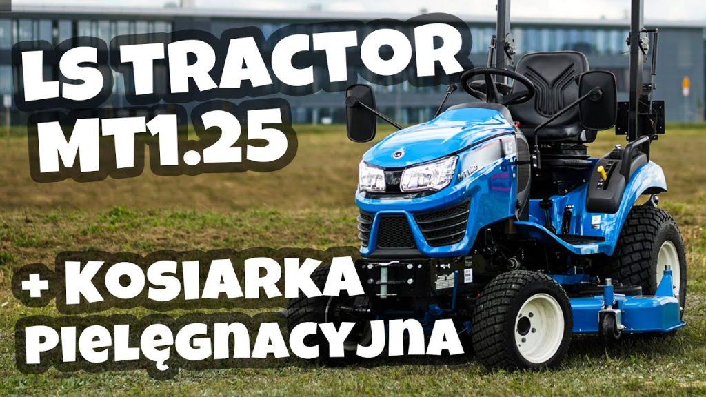 Mini Traktor z kosiarką :: LS Tractor MT1 25 + kosiarka pielęgnacyjna LS LM1160 :: Traktor.com.pl