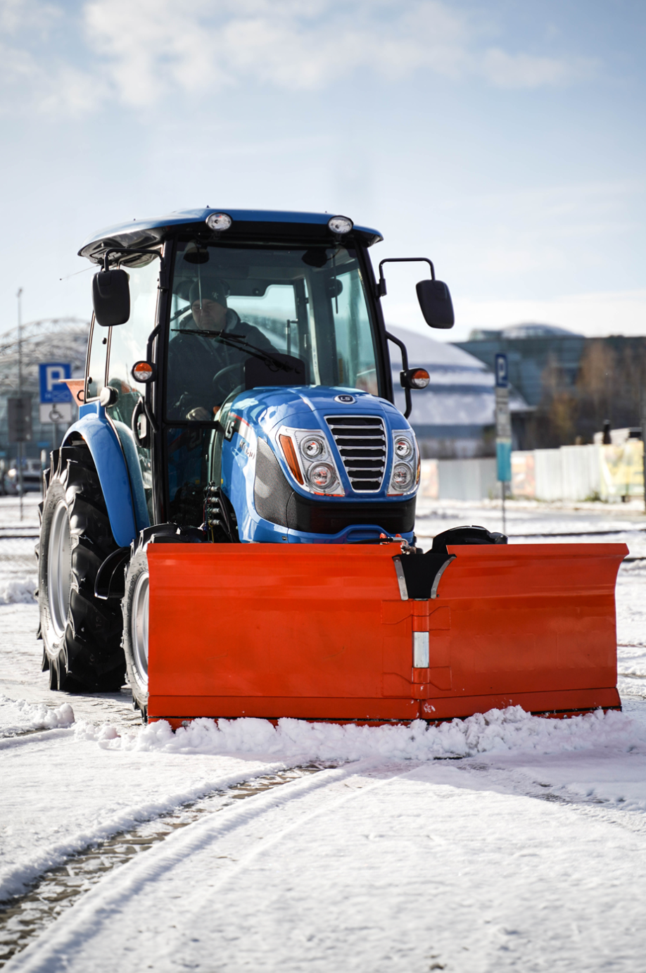 Traktor do odśnieżania