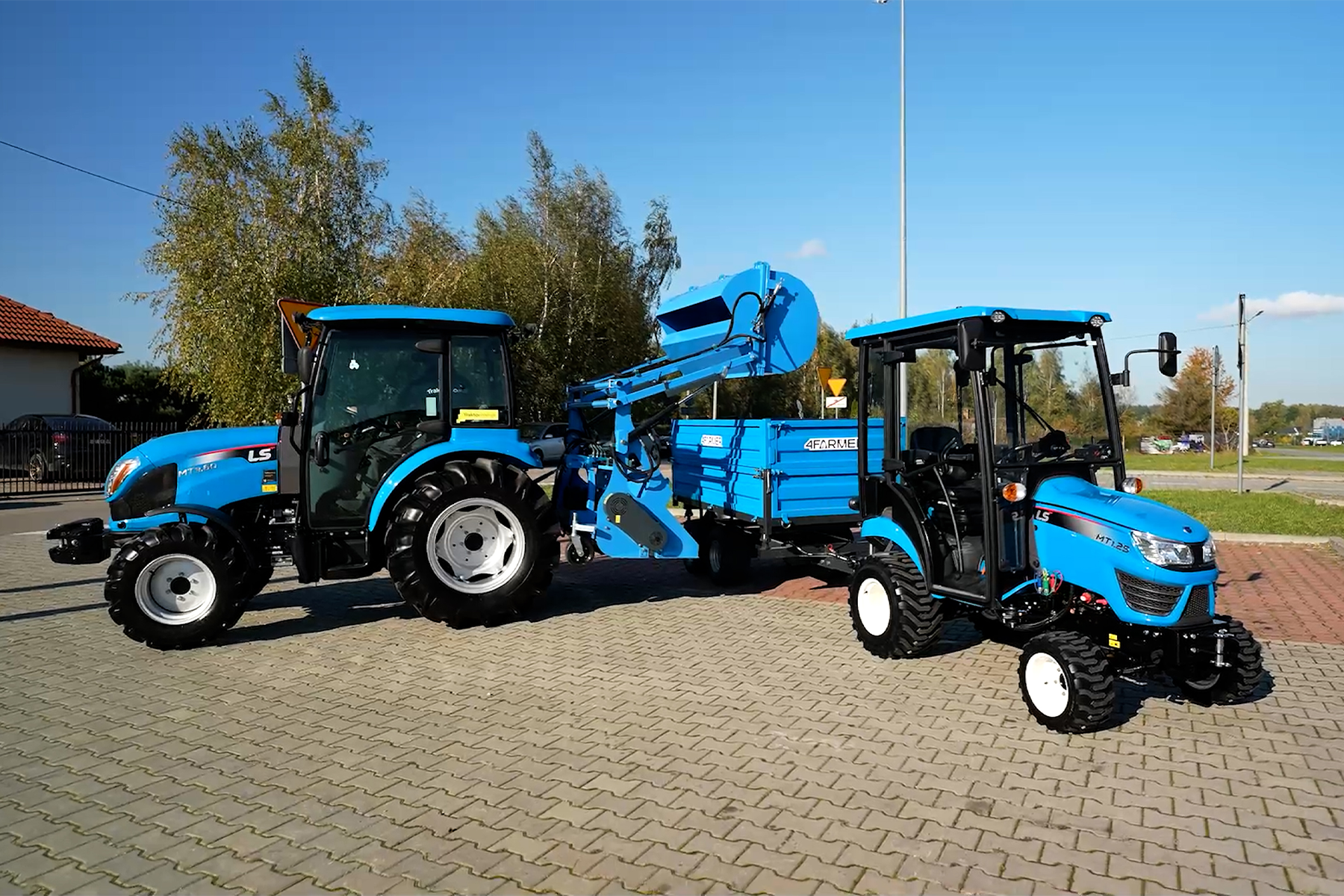 Idealny zestaw komunalny: LS Tractor MT3.60 + kosiarka bijakowa FCN‑L 160