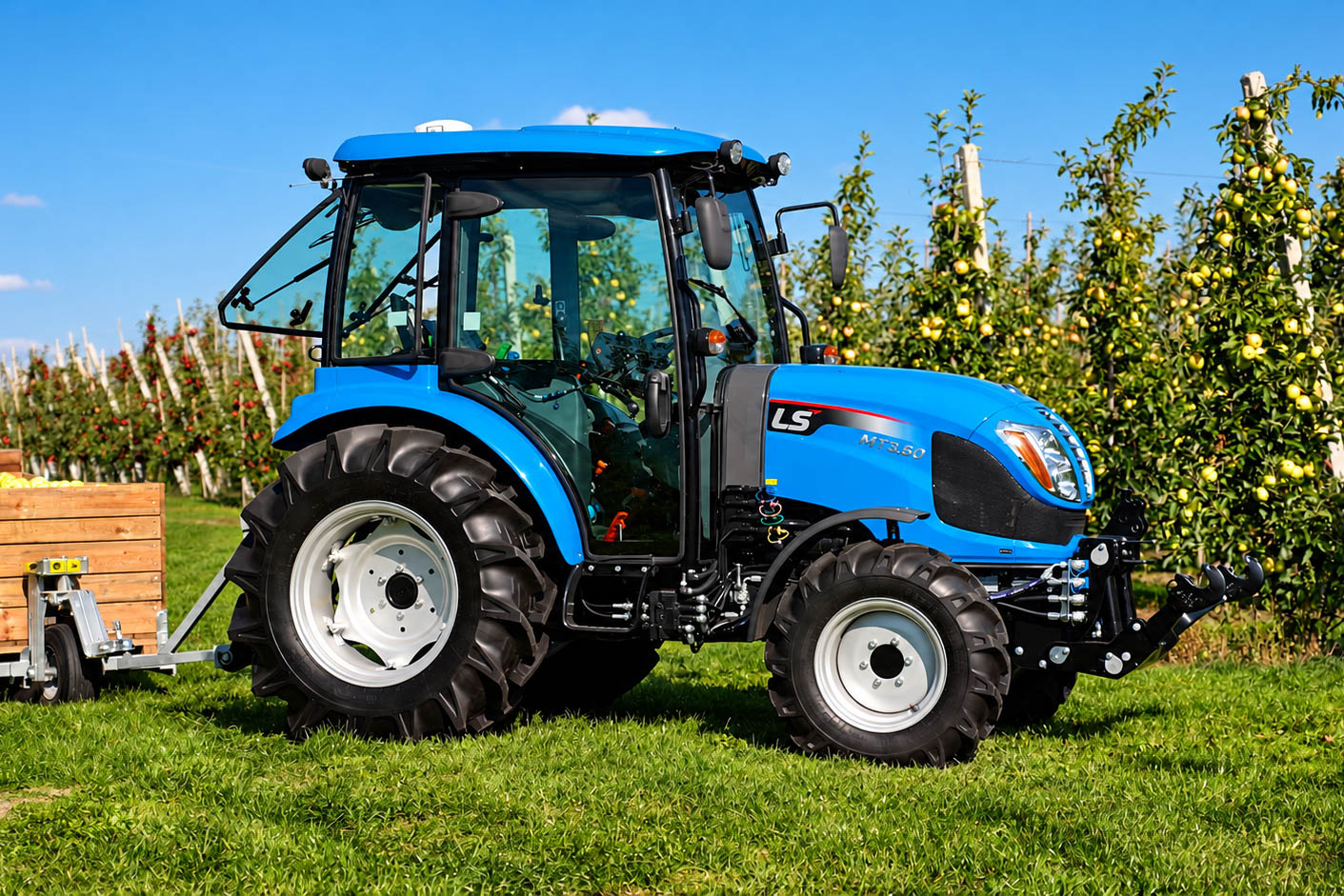 LS Tractor MT3.60 – kompaktowy ciągnik do zadań w nowoczesnym sadzie